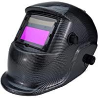 HurthAG ADF-1625 True Color - Casco de soldadura automático con campo de visión (incluye 3 lentes de recambio)